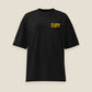 DØM black tee, front