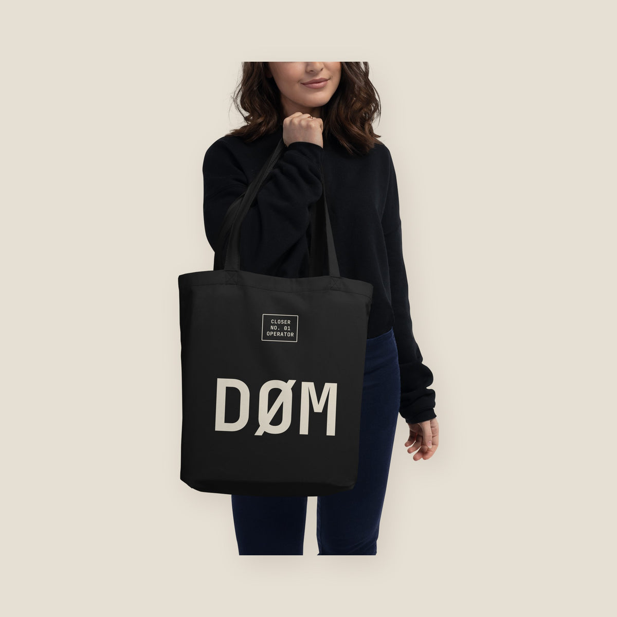 DØM · Eco Tote · Black