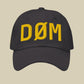 DØM · Low Profile Hat · Yellow Stitch