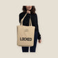 LOCKED · Eco Tote · Bone