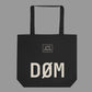 DØM organic cotton tote bag in black — BLUE SICKS OPERATOR