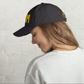 DØM low profile hat, yellow stitch — BLUE SICKS OPERATOR