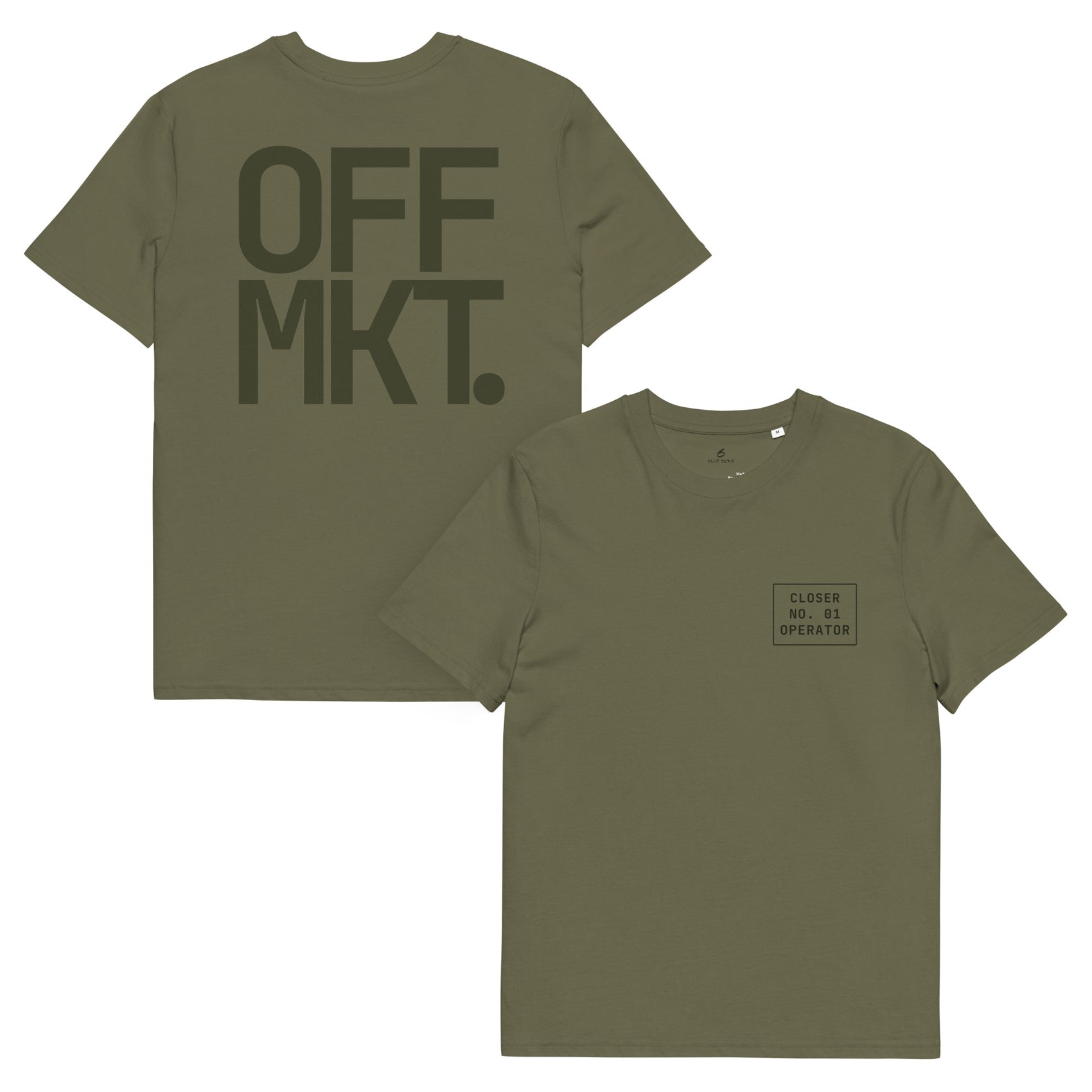 OFF MKT. · Unisex Organic T-Shirt · Army Green