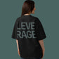 LEVERAGE oversized high neck t-shirt in black — BLUE SICKS OPERATOR