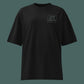 Oversized high neck t-shirt in black — BLUE SICKS OPERATOR