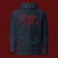 COMPENSATED heavyweight hoodie, ox blood stitch — BLUE SICKS OPERATOR