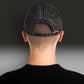 DØM vintage low profile hat, yellow stitch — BLUE SICKS OPERATOR