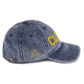 CLOSER vintage low profile hat in navy, yellow stitch — BLUE SICKS OPERATOR