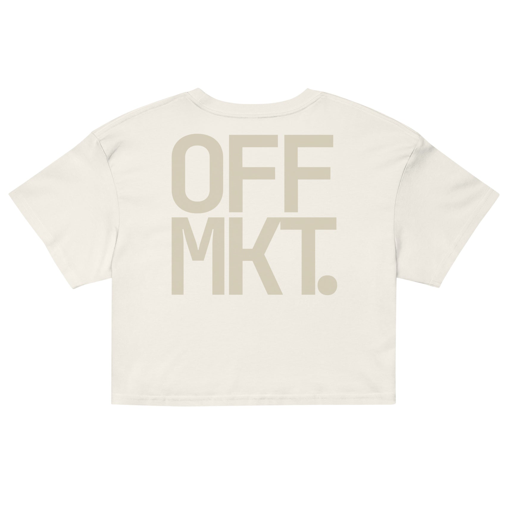 OFF MKT. · Women's Crop Top · Ecru