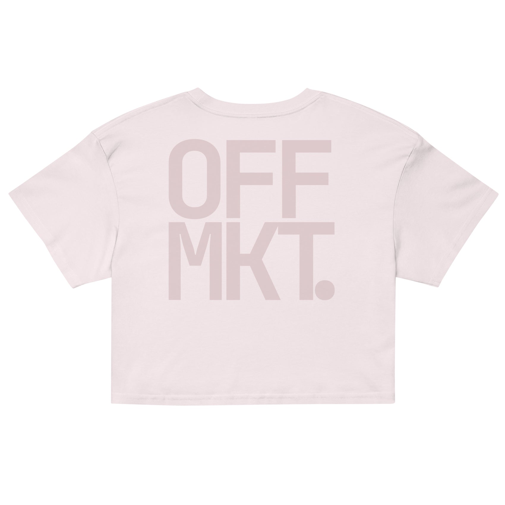 OFF MKT. · Women's Crop Top · Pale Pink