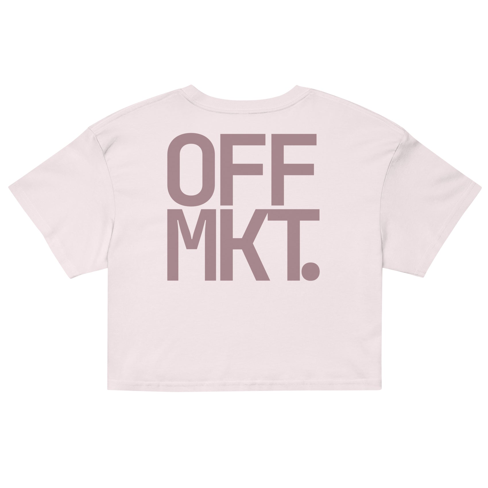 OFF MKT. · Women's Crop Top · Pale Pink