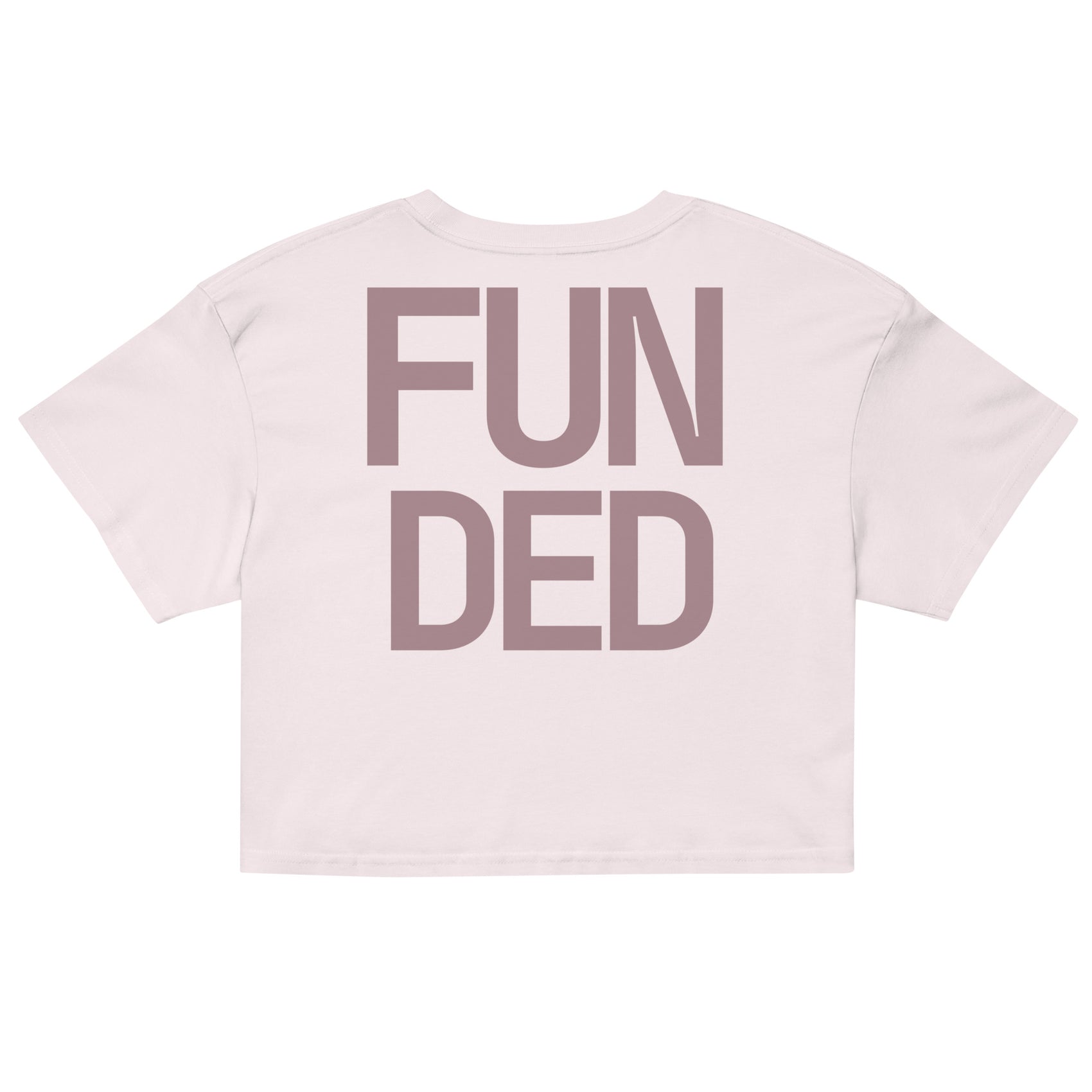 FUNDED • Women’s Crop Top • Pale Pink