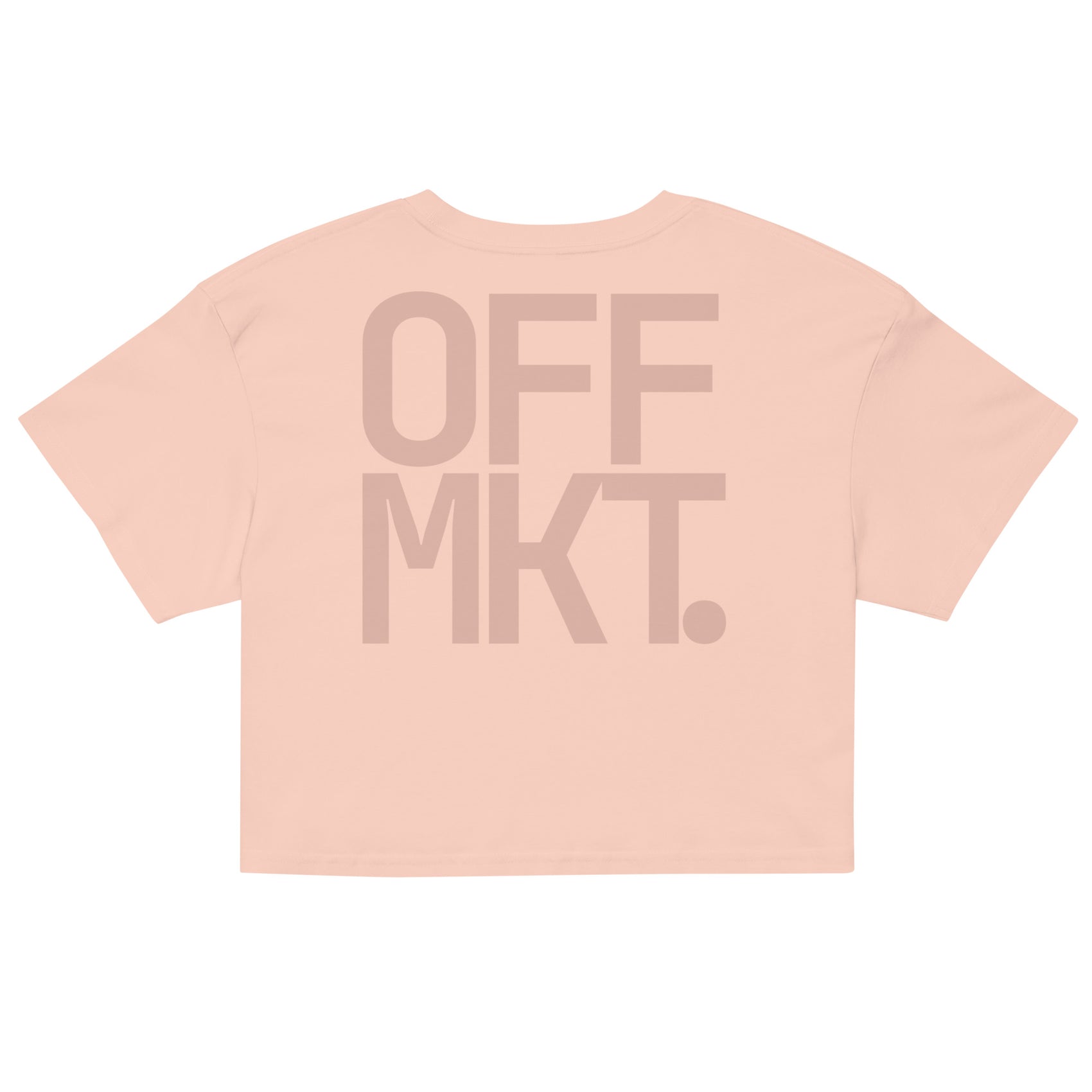 OFF MKT. · Women's Crop Top · Peach