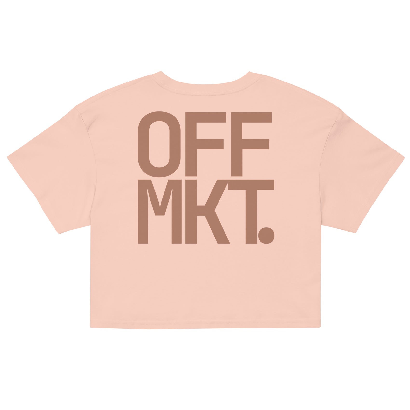 OFF MKT. · Women's Crop · Ga. Peach
